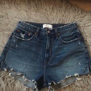 Abercrombie High Rise Shorts